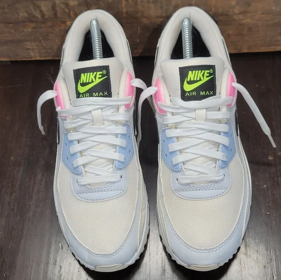 Nike Air Max 90 "Multi-color Pastel" Wmns 9.5 Great Condition Fast Shipper - Picture 5 of 11